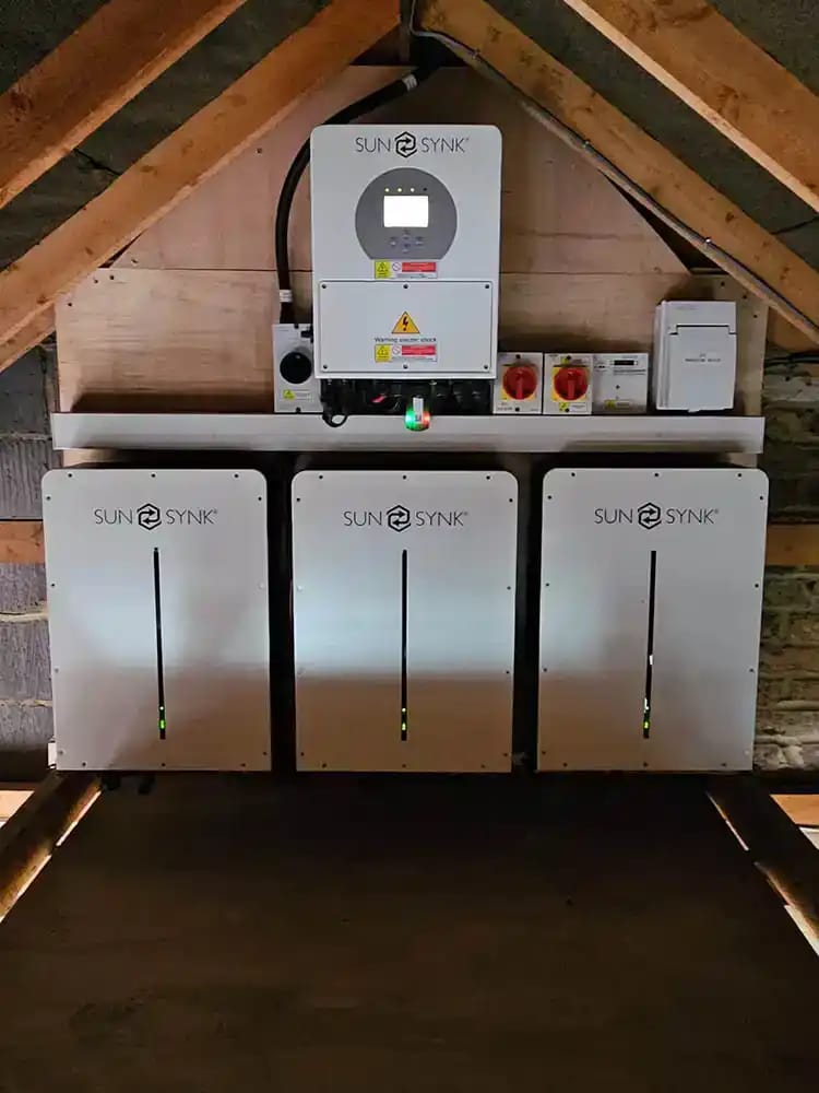 EV Charging Hub Storage