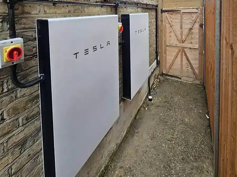 battery storage for business, typical install